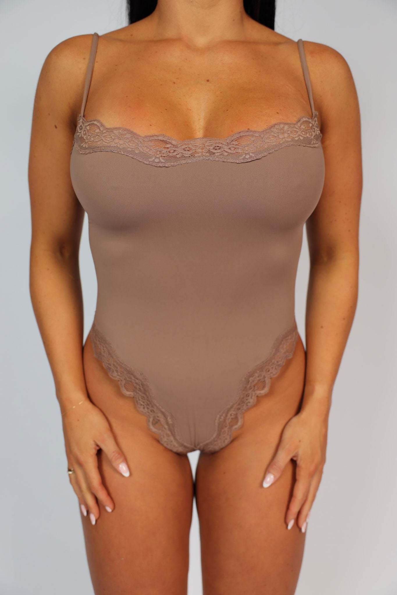 After Hours Bodysuit Tan