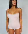 After Hours Romper Baby Pink